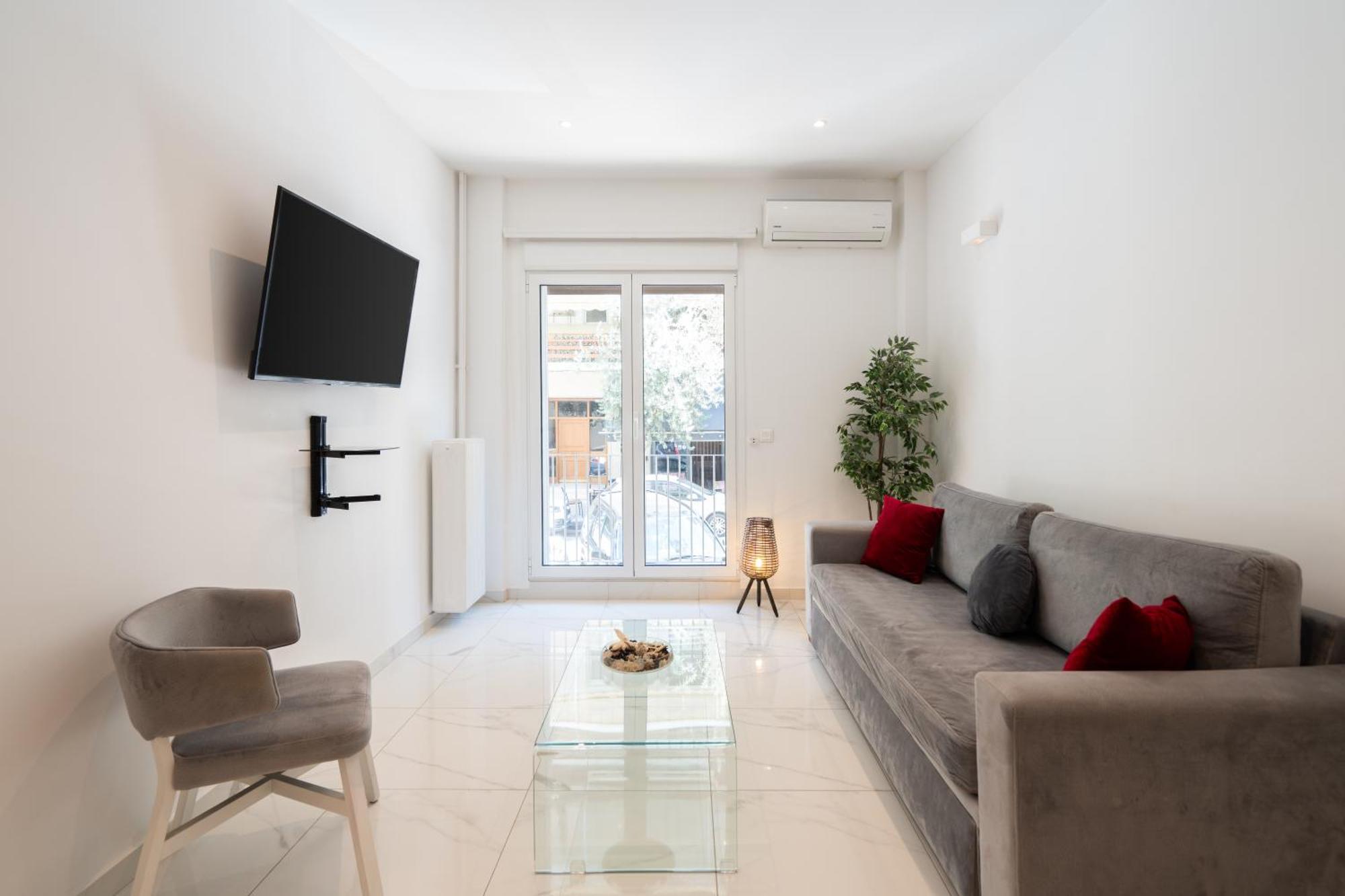 Sophisticated Modern Apt In Athens Center Extérieur photo