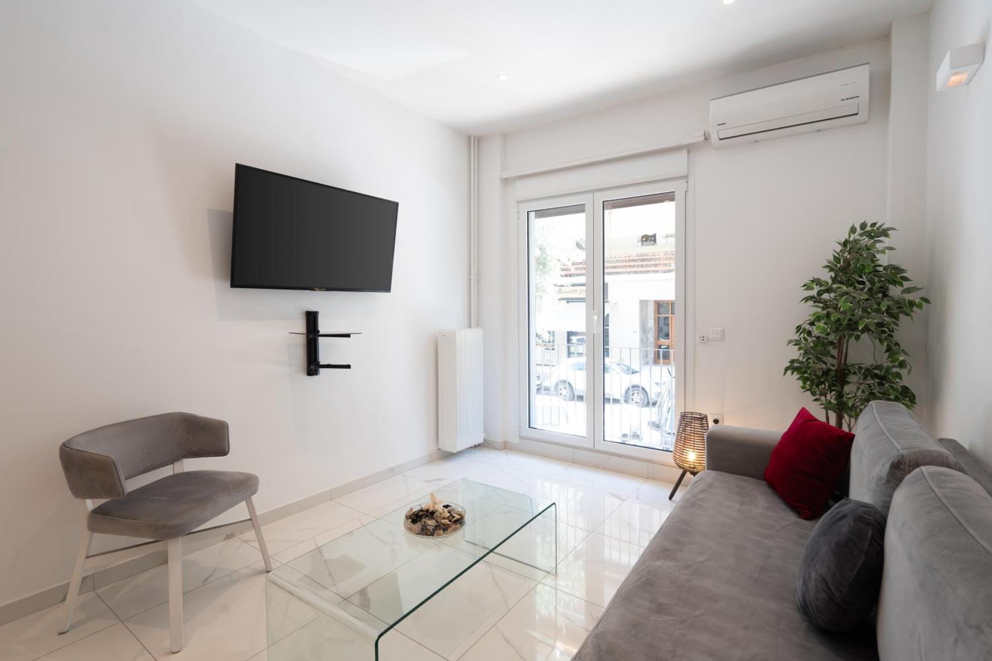 Sophisticated Modern Apt In Athens Center Extérieur photo